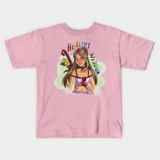 Healthy warrior Kids T-Shirt